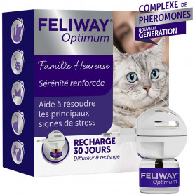 Diffuseur Feliway Optimum pour chat, comportement et éducation