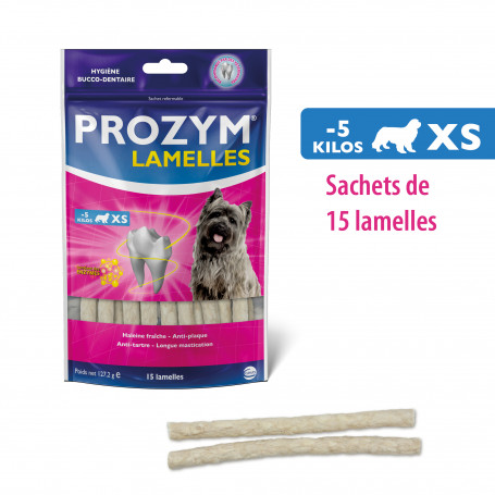 Prozym Chien lamelles à mâcher