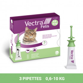 Vectra Felis- Protection anti puces pour chat