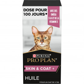 Aliment Complémentaire Purina Pro Plan Skin and Coat + Chat