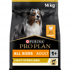 Dog All Size Adult Light /Sterilised Chicken Optiweight