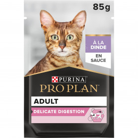 Purina Pro Plan Sachet repas Cat Delicate NUTRISAVOUR Dinde