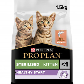 Cat Sterilised Kitten Healthy Start Saumon