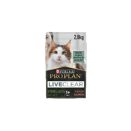 Cat Liveclear Sterilised Adult Saumon