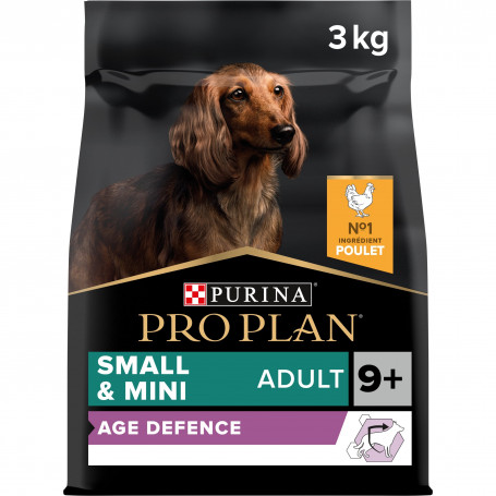 Dog Small&Mini Adult 9+ Chicken Optiage