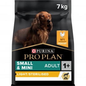 Croquettes Purina Pro Plan Petit Chien Light Sterilised, Poulet