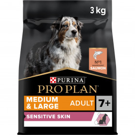 Croquettes Pro Plan chien sénior medium & large- Sensitive skin