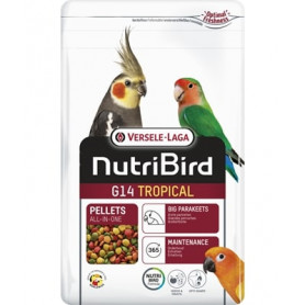 Nutribird grandes Perruches g14 Tropical(extrudé)