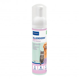 Mousse Allerderm Foam Cleanser pour chat et chien