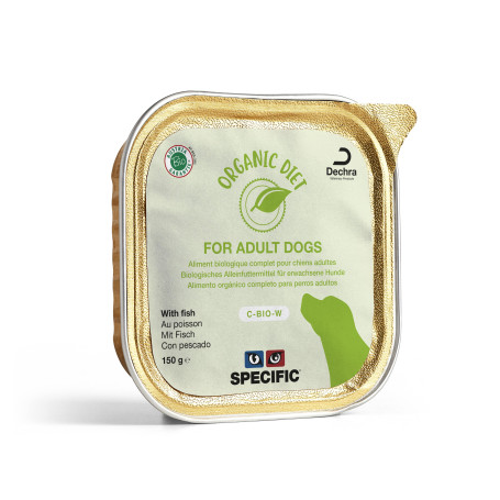 paté bio pour chien au poisson