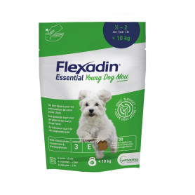Complément alimentaire pour chiot de petite race - Flexadin Young dog