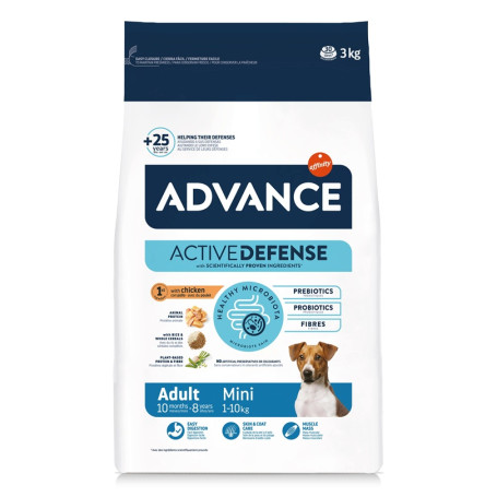Advance Active Defense Chien Adulte Mini Poulet