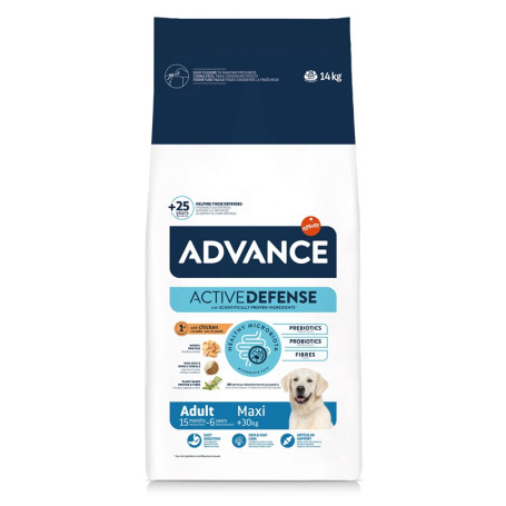 Advance Chien Active Defense Adult Maxi Poulet