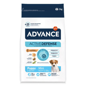 Croquettes pour chiot mini - 1 à 10 kg - Advance Active Defense Chien