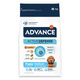 Croquettes chiot taille moyenne – 10 à 30 kg - Advance Active Defense