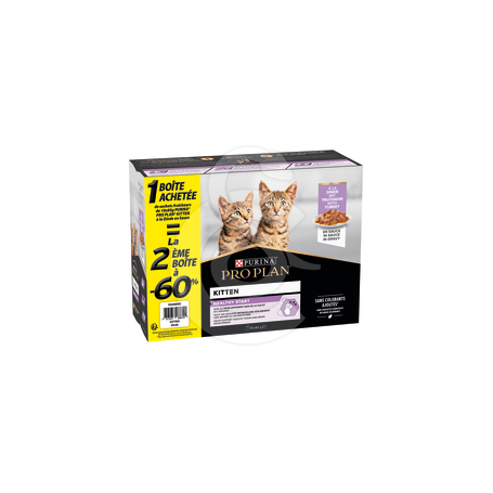 Pro Plan Cat Kitten Healthy Start Dinde Sauce Sachet repas