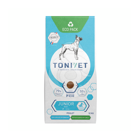 Tonivet Chien Junior Maxi Poulet