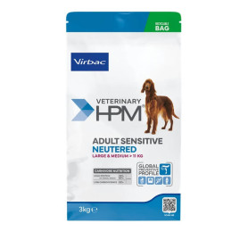 Veterinary HPM Dog Adult Neutered Sensit. Dige Lar.& Me. New