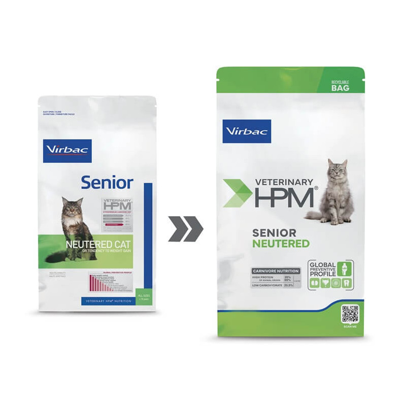 Veterinary HPM Cat Senior Neutered