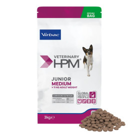 alimentation sec chien junior medium