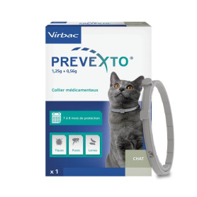Collier antiparasitaire pour chat