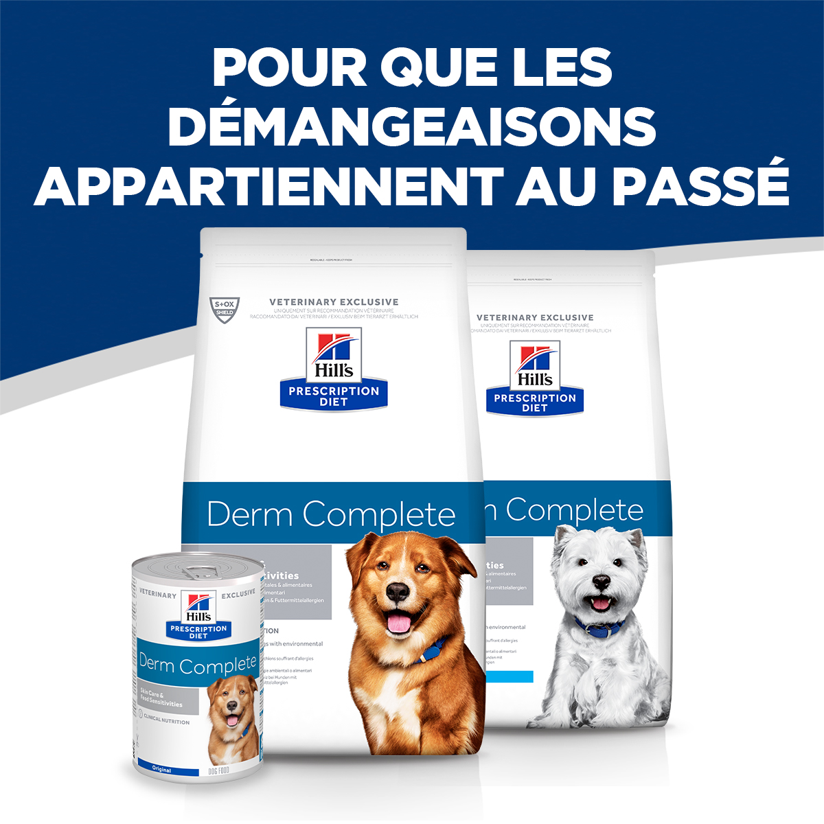 La gamme Derm Complete de Hill's