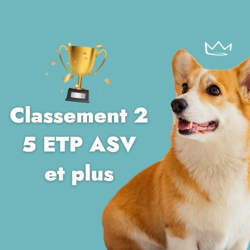 Classement 5 ETP ASV et plus