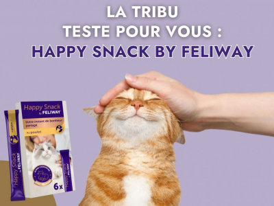 La tribu teste pour vous : Happy Snack by feliway